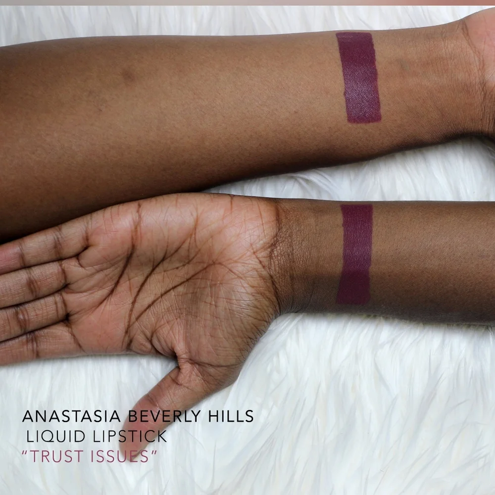 Trust Issues Anastasia Beverly Hills Matte Liquid Lipstick Dusty Aubergine BNIB